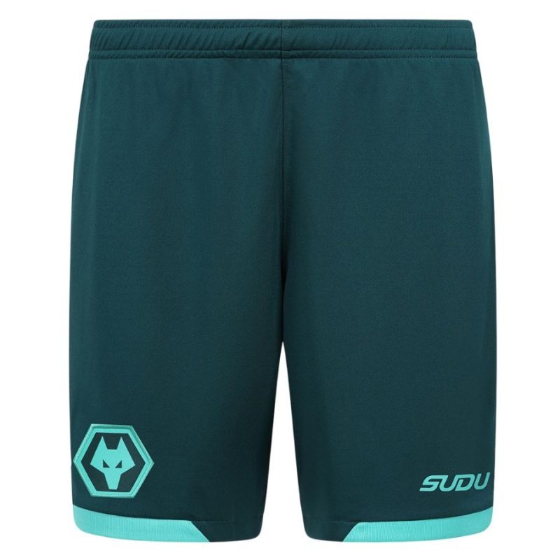 Pantaloncini da trasferta Wolves 2025/26 - Verdi