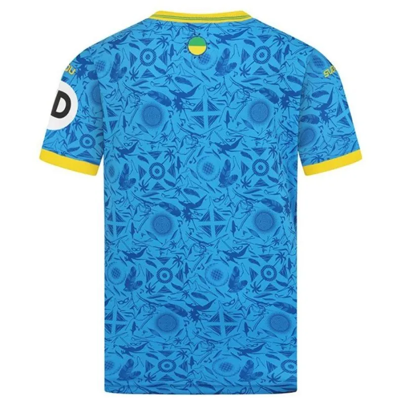 Wolves 2025/26 Maglia Third Bambino - Blu