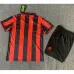 Maglia casa retro infantile AC Milan 1993/94 - Rosso