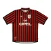 AC Milan 1999/00 Maglia casalinga retrò - Rossa/Nera