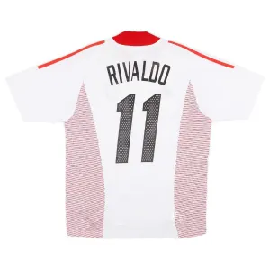 AC Milan RIVALDO 2002/03 Retro Away Jersey - White