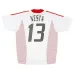 AC Milan NESTA 2002/03 Maglia da trasferta retrò - Bianca