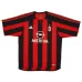 AC Milan SHEVCHENKO 2003/04 Maillot domicile rétro - Rouge/Noir