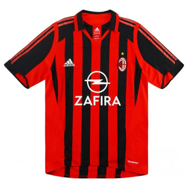 AC Milan RUI COSTA 2005/06 Camiseta retro local - Roja/Negra