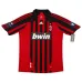 AC Milan KAKA 2007/08 Maillot domicile rétro - Rouge/Noir
