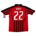 AC Milan KAKA 2007/08 Maillot domicile rétro - Rouge/Noir