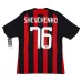 AC Milan SHEVCHENKO 2008/09 Maglia casalinga retrò - Rossa/Nera