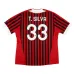 AC Milan T.SILVA 2011/12 Retro Home Jersey - Red/Black