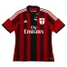 AC Milan 2014/15 Maillot domicile rétro - Rouge/Noir