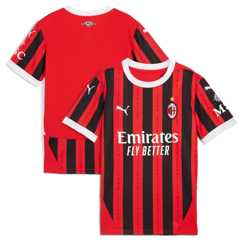 AC Milan 2024/25 Home Jersey-Red