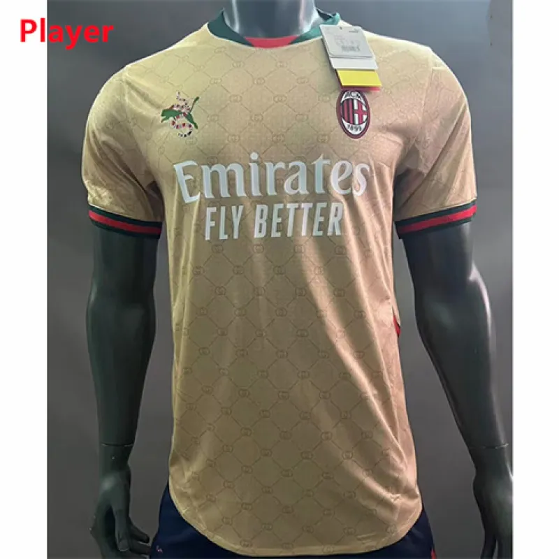 AC Milan GUCCI Trikot 2024/25 - Spieler - Gelb