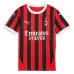 Maglia da campo dell'AC Milan 2024/25 per bambini - Rossa
