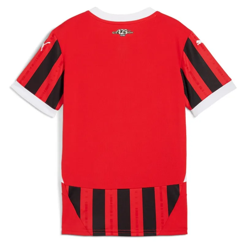 Maglia da campo dell'AC Milan 2024/25 per bambini - Rossa