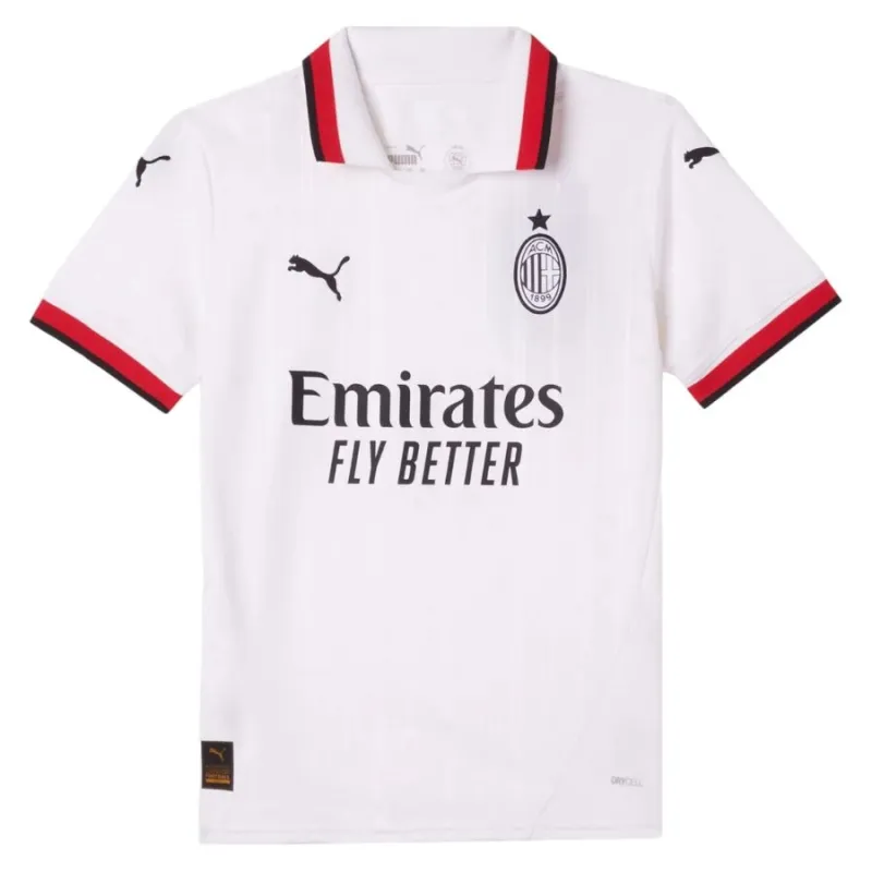 Maglia da trasferta dell'AC Milan 2024/25 per bambini - Bianca