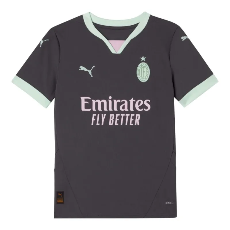 AC Milan Kids' 2024/25 Third Jersey - Gray