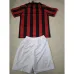 Maglia commemorativa per bambini dell'AC Milan 2024/25 a maniche lunghe - Rossa
