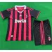 Maglia casa retro infantile AC Milan 2009/10 - Rosso