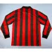 Maglia retro di casa con maniche lunghe dell'AC Milan 1994/95 - Rossa