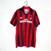 Maillot rétro d'hommes de l'AC Milan 1990/91 - Rouge