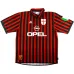 AC Milan 1999/00 Home Centenary Retro Jersey - Red