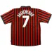 Camiseta retro de casa del centenario del AC Milan 1999/00 - Roja, Número 7, Andrea Shevchenko