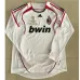Maglia retro di trasferta a maniche lunghe dell'AC Milan 2006/07 - Bianca