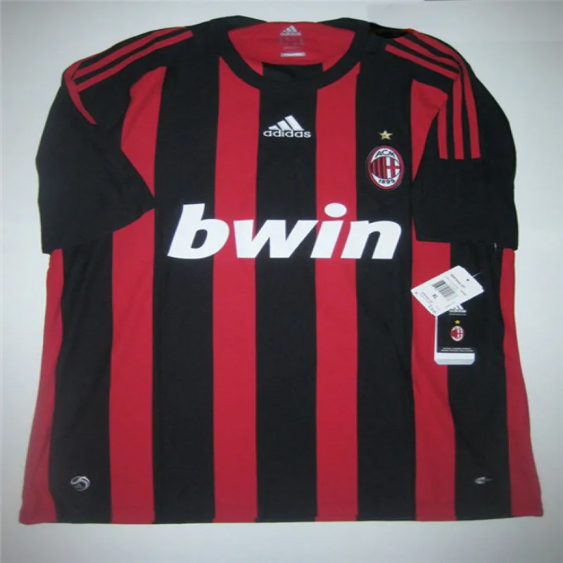 AC Milan 2008/09 Home Retro Jersey - Red