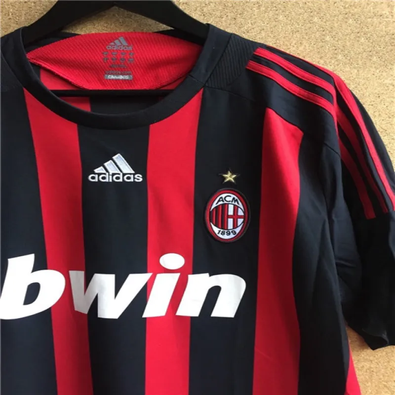 AC Milan 2008/09 Home Retro Jersey - Red