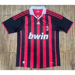 AC Milan 2009/10 Home Retro Jersey - Wholesale - Red
