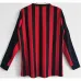 AC Milan 2013/14 Home Long - Sleeve Retro Jersey - Red