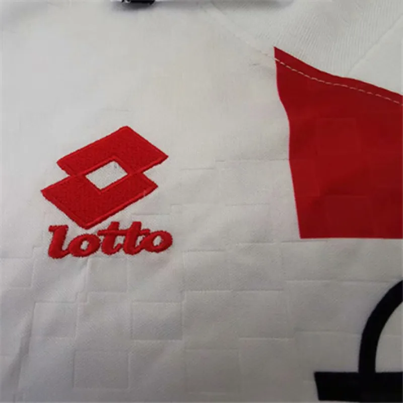 AC Milan 1995 - 97 Away Retro Jersey - White