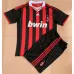 Maglia retro di casa per bambini dell'AC Milan 2009/10 - Rossa