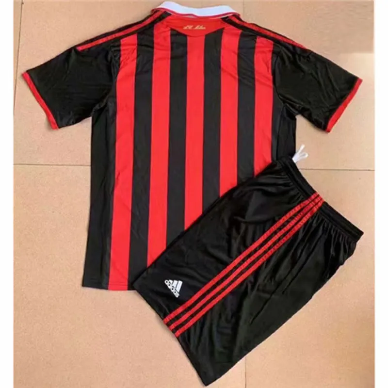 Maglia retro di casa per bambini dell'AC Milan 2009/10 - Rossa