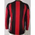 AC Milan 2010/11 Home Retro Long - Sleeve Jersey - Red