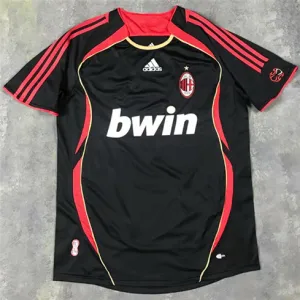 AC Milan 2006 Third Retro Jersey - Black