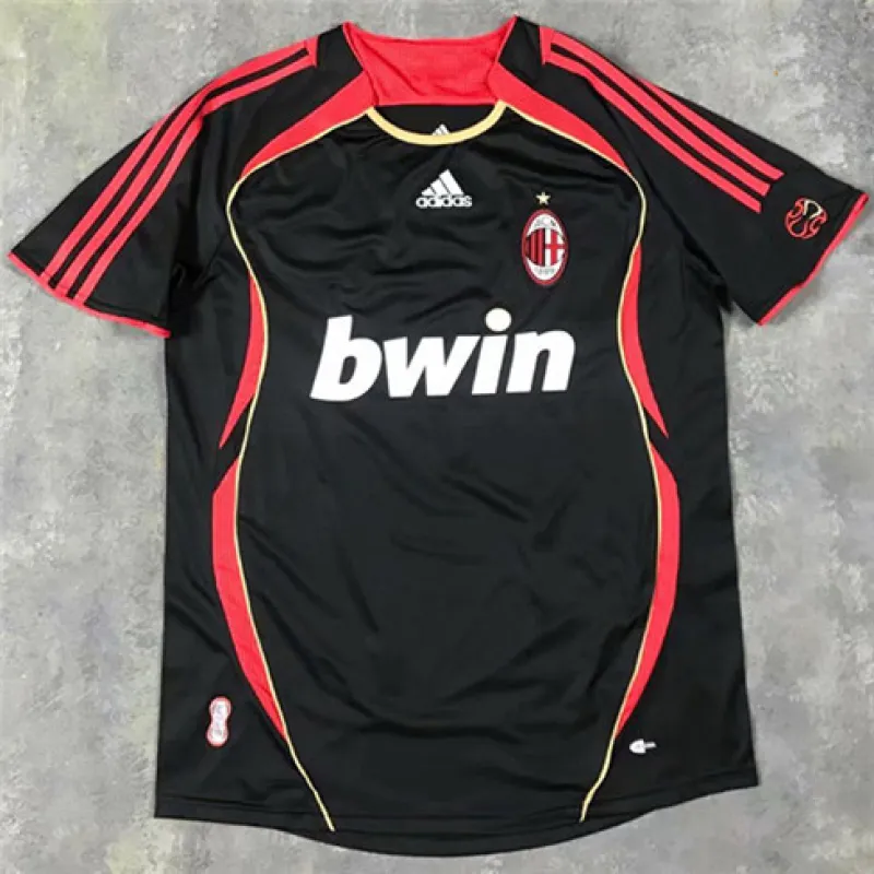 AC Milan 2006 Third Retro Jersey - Black