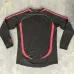 AC Milan 2006 Third Retro Long - Sleeve Jersey - Black