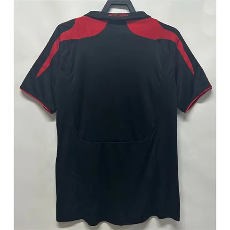 AC Milan 2007/08 Third Retro Jersey - Black