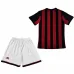 Maglia retro di casa per bambini dell'AC Milan 2013/14 - Rossa