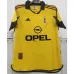 Maglia retro di trasferta dell'AC Milan 1999/00 - Gialla