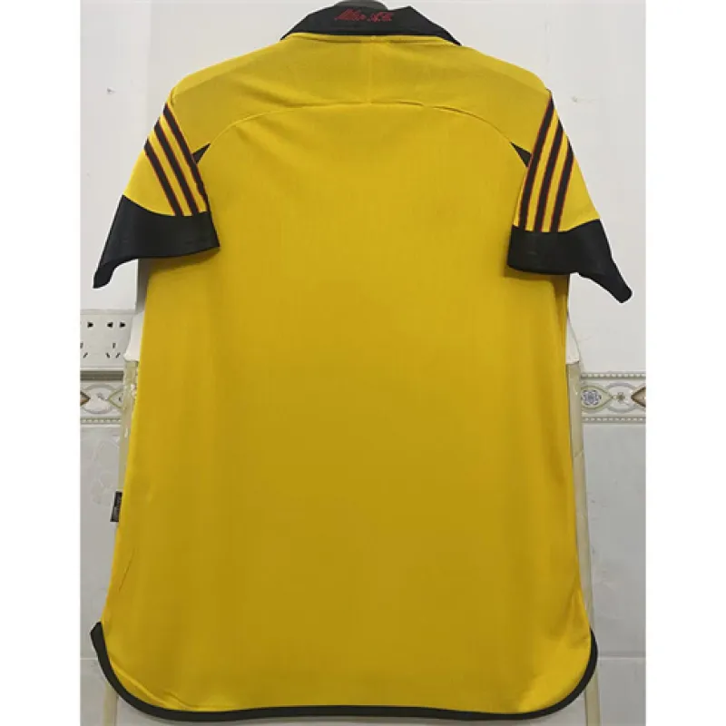 Maglia retro di trasferta dell'AC Milan 1999/00 - Gialla