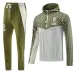 Vestito da sport in cappotto dell'AC Milan 2024/25 - Bianco