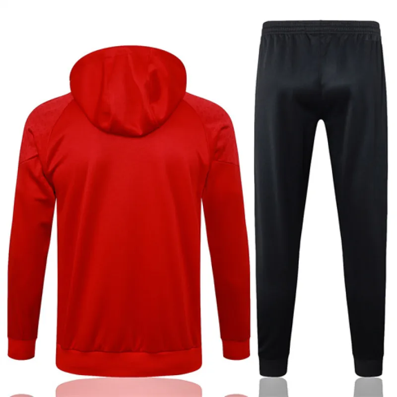 Prenda de deporte con capucha A del AC Milan 2024/25 - Roja