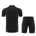 T-shirt d'entraînement + Short de l'AC Milan 2024/25 - Noir