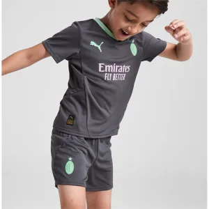 AC Milan 2024/25 children's third jersey - charcoal grey