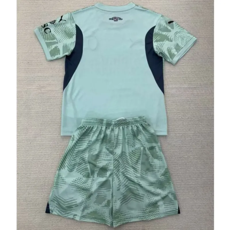 Maillot de gardien d'enfants d'AC Milan 2024/25 - vert