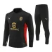 Vêtements de sport pour enfants d'AC Milan 2024/25 - noir