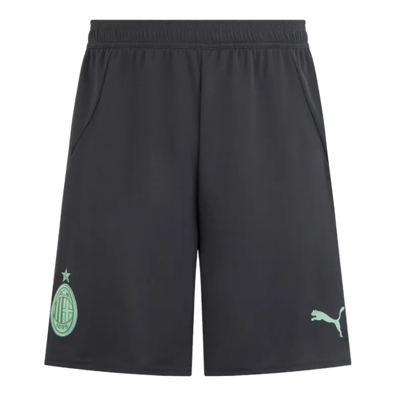AC Milan 2024/25 Third Kids' Jersey Set - Charcoal Gray