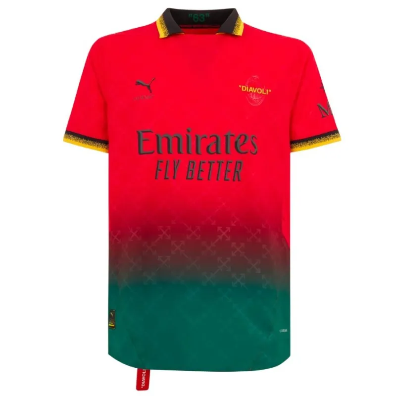 AC Milan 2024/25 Fourth Kids' Jersey Set - Red