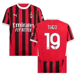 Theo's AC Milan 2024/25 Home Jersey - Red